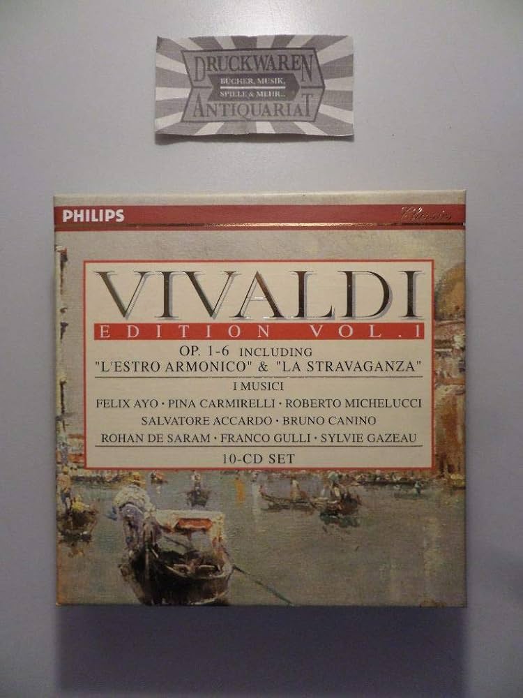 クラシック Vivaldi Edition Opus1-opus12 Philips CD Amazon.co.jp: Vivaldi Edition Opus1-opus12: Music